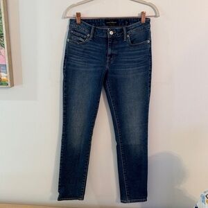Lucky Brand Medium Blue Ankle Jeans